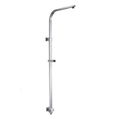 Schütte METZ Steigrohr, Chrom, Höhenverstellbar