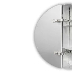 Duschmeister Licht LED Spiegelschrank Royalux TR 60 Cm Rund -Badmobel Verkauf 19741 5