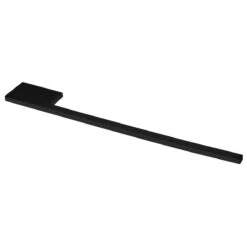 Fackelmann Handtuchhalter Vierkant Schwarz-matt