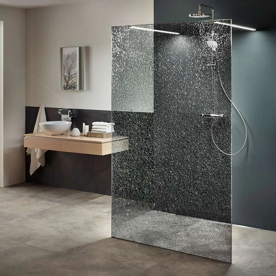 Maw By GEO LED Stabilisationsbügel Silbermatt Für Duschwändefür Glasstärke 12-14 Mm 4 Maw By GEO LED Stabilisationsbügel Silbermatt Für Duschwändefür Glasstärke 12-14 Mm – Bild 2