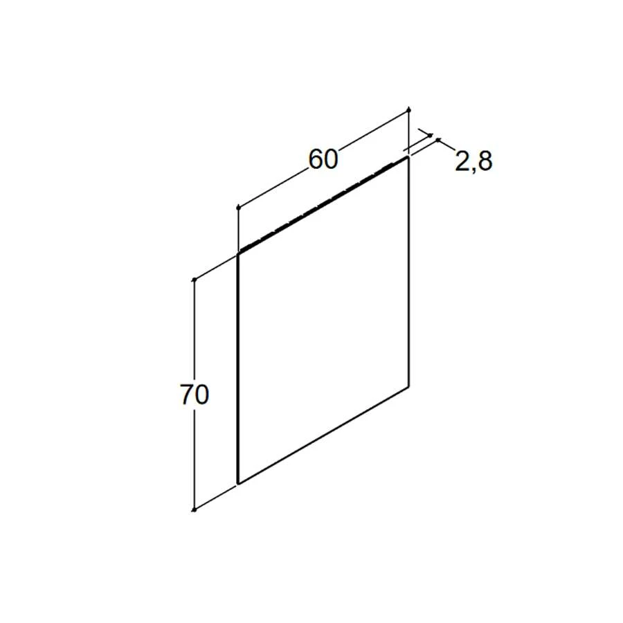 Dansani Spar-Set Multo+ Amber Mit Spiegelschrank Und Lampe Weiß Matt 61 Cm 6 Dansani Spar-Set Multo+ Amber Mit Spiegelschrank Und Lampe Weiß Matt 61 Cm – Bild 4