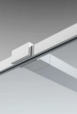 Novellini HC ART Duschwand Walk In Dekor Streifen Bronze Gebürstet -Badmobel Verkauf 20432 2