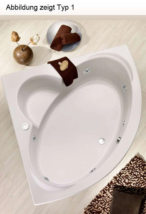 Ottofond Whirlpool Eckbadewanne Sardinia 151 X 151 3 Ottofond Whirlpool Eckbadewanne Sardinia 151 X 151