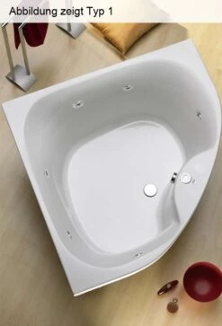 Ottofond Whirlpool Eckbadewanne Lima