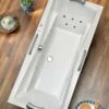Ottofond Whirlpool Rechteckbadewanne Atlanta Duo -Badmobel Verkauf 2524 0