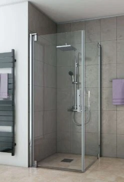 Breuer Duschkabine Europa Design Eckeinstieg 2-teilig