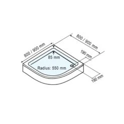 Schulte Duschwanne F Classic Für Radius 550 Mit Schürze 7 Schulte Duschwanne F Classic Für Radius 550 Mit Schürze -Badmobel Verkauf 3122 1