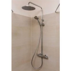 Schulte Duschmaster Rain III Modern Plus Rund Mit Thermostat