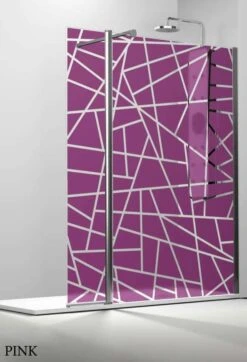 Profiltek Dekordusche Duschwand 6 Mm Rayas Serie Arcoiris Plus