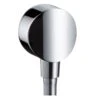 Hansgrohe Schlauchanschluss Fixfit S Chrom Ohne Rücklaufverhinde -Badmobel Verkauf 3965 0