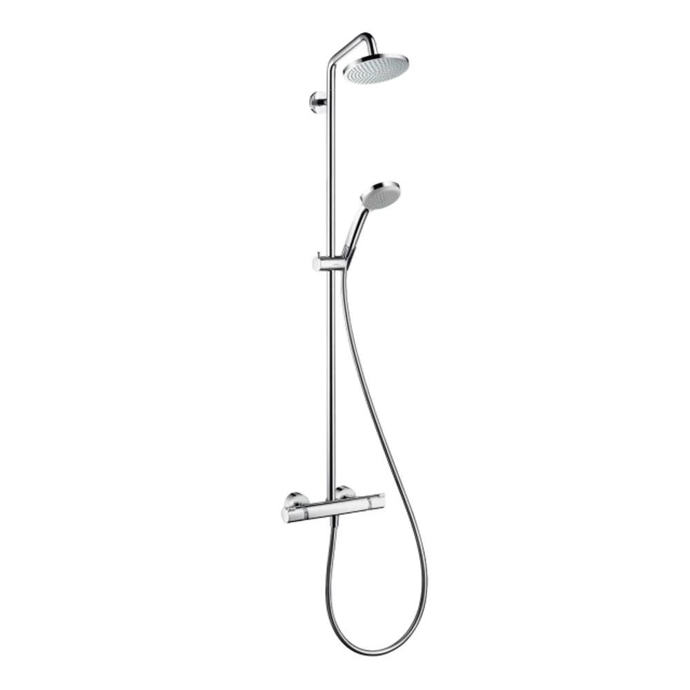 Hansgrohe Showerpipe Croma 160 Showerpipe 27135 3 Hansgrohe Showerpipe Croma 160 Showerpipe 27135