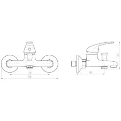 Schütte Wannenfüllarmatur Athos Plus In Chrom -Badmobel Verkauf 4229 4