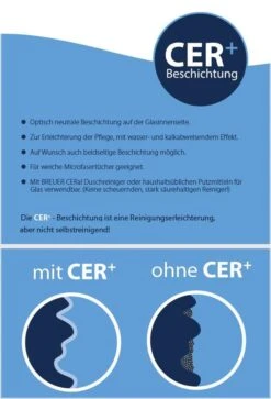 Breuer EUROPA DESIGN Drehtür Für Seitenwand 8 Mm QUICK -Badmobel Verkauf 4474 4