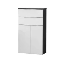 Fackelmann Badschrank Hochschrank Kara 60 Cm 2T2S