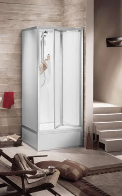 Roth Komplettdusche Exklusiv Falttür Für Boiler U Pumpe 75x90