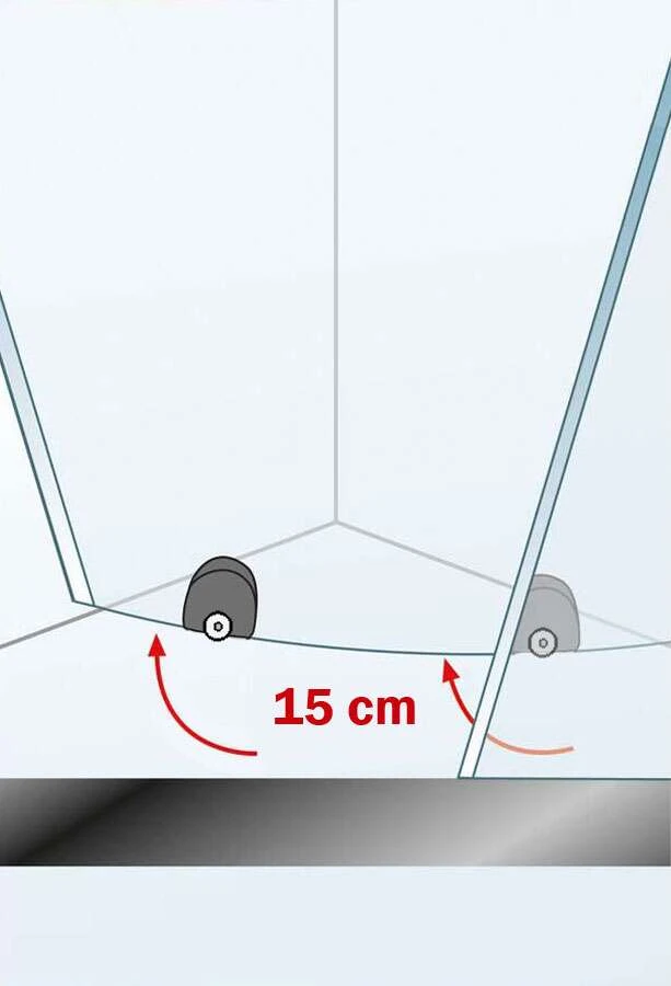 Schulte Kristall/Trend Runddusche II Express Plus 5 Schulte Kristall/Trend Runddusche II Express Plus – Bild 3