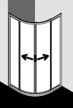 Kermi Nova 2000 Runddusche Mit Gleittüren -Badmobel Verkauf 6692 1