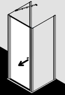 Kermi Ibiza 2000 U-Kabine Mit Drehtür 8 Kermi Ibiza 2000 U-Kabine Mit Drehtür -Badmobel Verkauf 6731 2