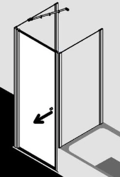 Kermi Ibiza 2000 U-Kabine Mit Drehtür 9 Kermi Ibiza 2000 U-Kabine Mit Drehtür -Badmobel Verkauf 6731 3