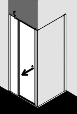 Kermi Ibiza 2000 Drehtür An Festteil Für Seitenwand 12 Kermi Ibiza 2000 Drehtür An Festteil Für Seitenwand -Badmobel Verkauf 6733 4