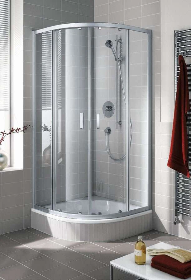 Kermi Ibiza 2000 Runddusche Mit Gleittüren Asym. 3 Kermi Ibiza 2000 Runddusche Mit Gleittüren Asym.