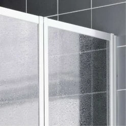 Kermi Vario 2000 Badewannenfaltwand Mit Seitenteil Kunstglas -Badmobel Verkauf 6842 2