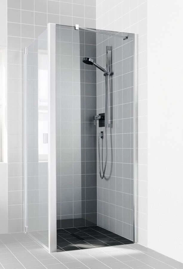 Kermi Raya U-Kabine Mit Pendeltür 1-flg An Festteil 4 Kermi Raya U-Kabine Mit Pendeltür 1-flg An Festteil – Bild 2