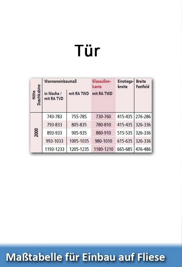 Kermi Raya U-Kabine Mit Pendeltür 1-flg An Festteil 5 Kermi Raya U-Kabine Mit Pendeltür 1-flg An Festteil – Bild 3