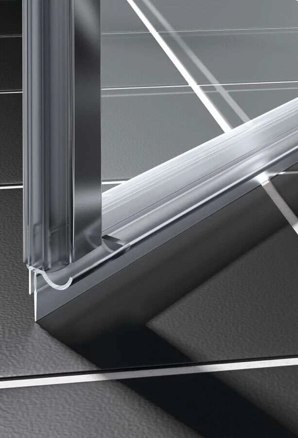 Kermi Raya U-Kabine Mit Pendeltür 1-flg An Festteil 8 Kermi Raya U-Kabine Mit Pendeltür 1-flg An Festteil – Bild 6