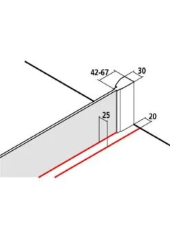Kermi Filia XP Walk-In Duschwand -Badmobel Verkauf 7475 2