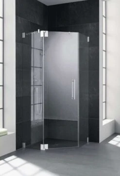 Kermi Pasa Fünfeckdusche Mit Pendeltür 1-flg