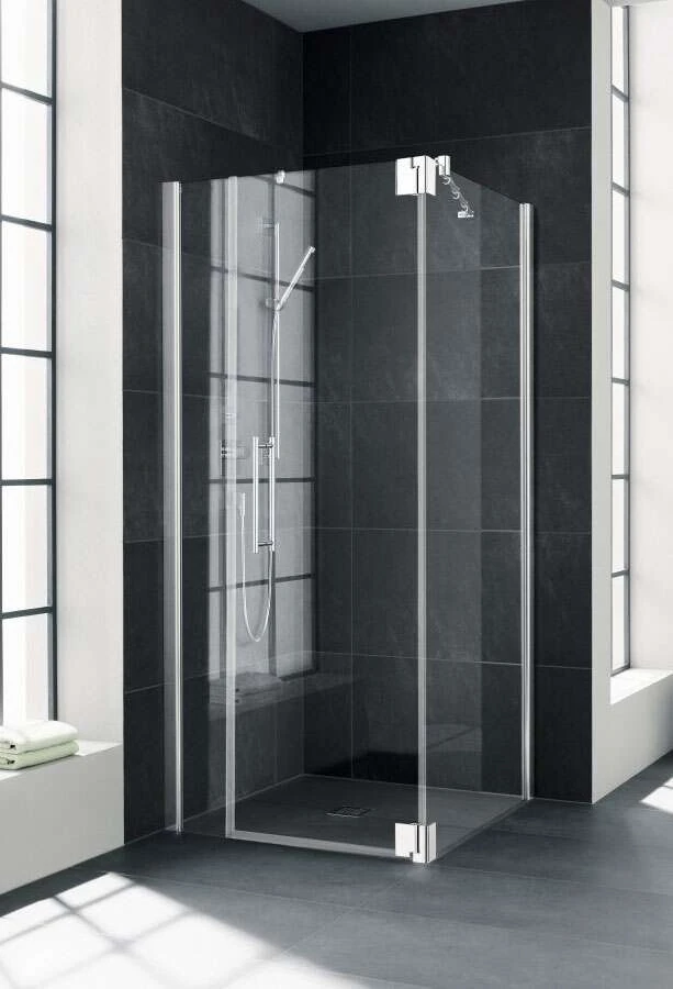 Kermi Pasa XP U-Kabine Mit Pendeltür 1-flg Mit Festteil 3 Kermi Pasa XP U-Kabine Mit Pendeltür 1-flg Mit Festteil