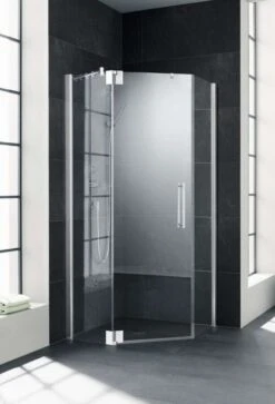Kermi Pasa XP Fünfeckdusche Mit Pendeltür 1-flg