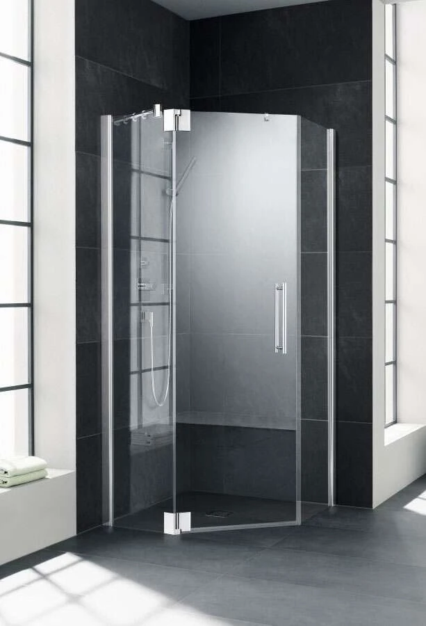 Kermi Pasa XP Fünfeckdusche Mit Pendeltür 1-flg 3 Kermi Pasa XP Fünfeckdusche Mit Pendeltür 1-flg