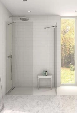 Dansani Match Walk In Dusche Mit Zwei Wänden Klarglas