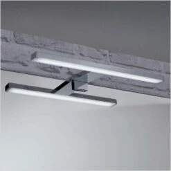 Fackelmann Aufsatzleuchte Für Spiegel B.clever 30 Cm