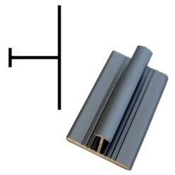 Duscholux PanElle Stoßprofil 11 Mm Glänzend