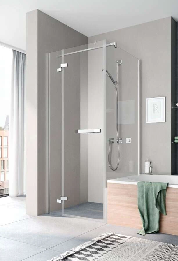 Kermi Tusca XP Pendeltür 1-flg An Festteil Für Verkürzte Seitenwand 3 Kermi Tusca XP Pendeltür 1-flg An Festteil Für Verkürzte Seitenwand