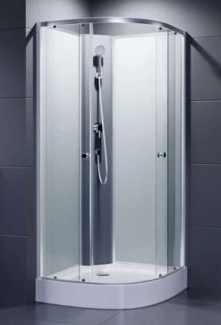 Dusar Komplettdusche Fertigdusche Helena II 85, 2000 Hoch Runddusche