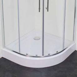 Dusar Economy Viertelkreisduschwanne Duschwanne Rund Inkl Ablauf 90x90x15 Cm -Badmobel Verkauf 8985 3