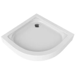 Dusar Economy Viertelkreisduschwanne Duschwanne Rund Inkl Ablauf 90x90x15 Cm -Badmobel Verkauf 8985 4