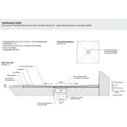 Duschmeister Duschelement Slimline Viertelkreis Aus Mineralwerkstoff Mit Punktablauf -Badmobel Verkauf 9040 2