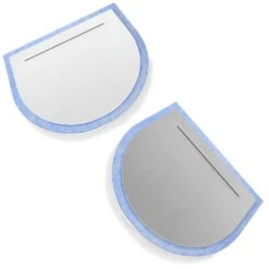 Duschmeister Duschelement Halbkreis Aus Mineralwerkstoff Mit Rinne