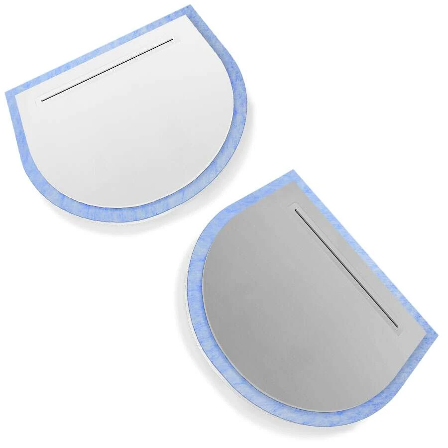 Duschmeister Duschelement Halbkreis Aus Mineralwerkstoff Mit Rinne 3 Duschmeister Duschelement Halbkreis Aus Mineralwerkstoff Mit Rinne