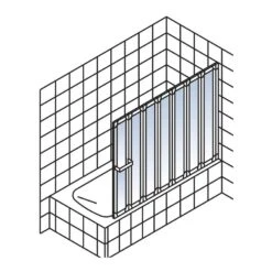 Schulte Komfort VII Badewannenaufsatz 7-teilig -Badmobel Verkauf 91 1