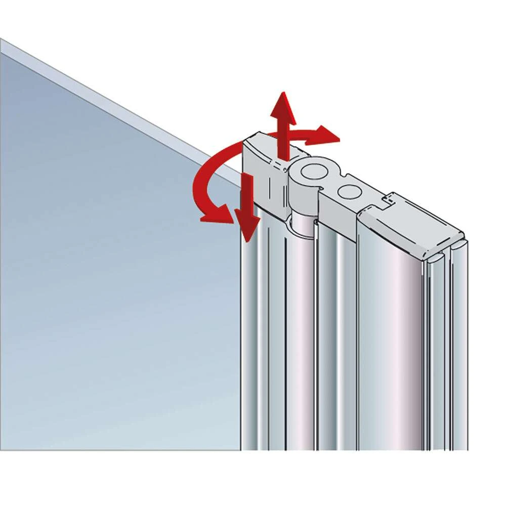 Schulte Alexa Style 2.0 Drehtür Mit Seitenwand Dekor Liane Express Plus 4 Schulte Alexa Style 2.0 Drehtür Mit Seitenwand Dekor Liane Express Plus – Bild 2