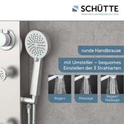 Schütte Überkopfset Kopf- Und Handbrause Sansibar 11 Schütte Überkopfset Kopf- Und Handbrause Sansibar -Badmobel Verkauf 9446 3