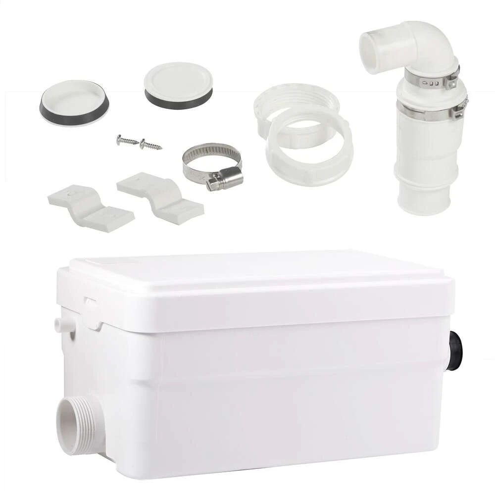 Duschmeister Absaugpumpe Für Duschen, Hebeanlage Für Abwasser Entsorgung, Haushaltspumpe, Pumpe 4 Duschmeister Absaugpumpe Für Duschen, Hebeanlage Für Abwasser Entsorgung, Haushaltspumpe, Pumpe – Bild 2