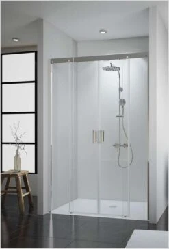 Breuer PANORAMA Schiebetür 4-teilig Für Nische 8 Mm