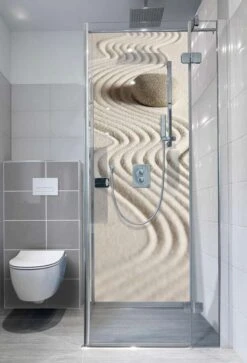 Duschmeister Duschrückwand Badrückwand Folie Motiv Japangarten -Badmobel Verkauf 9747 1